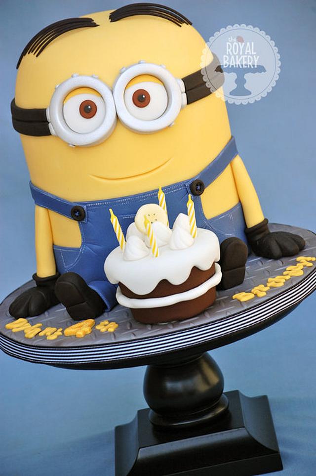 Minion Dave - Cake by Lesley Wright - CakesDecor