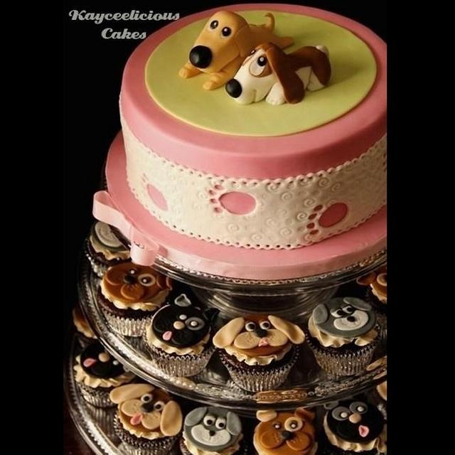 Dog Themed Cake - Cake by Kayceelicious - CakesDecor