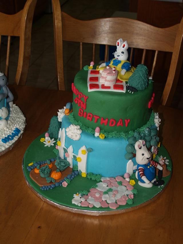 Max and Ruby Birthday Cake - Cake by Tammy - CakesDecor