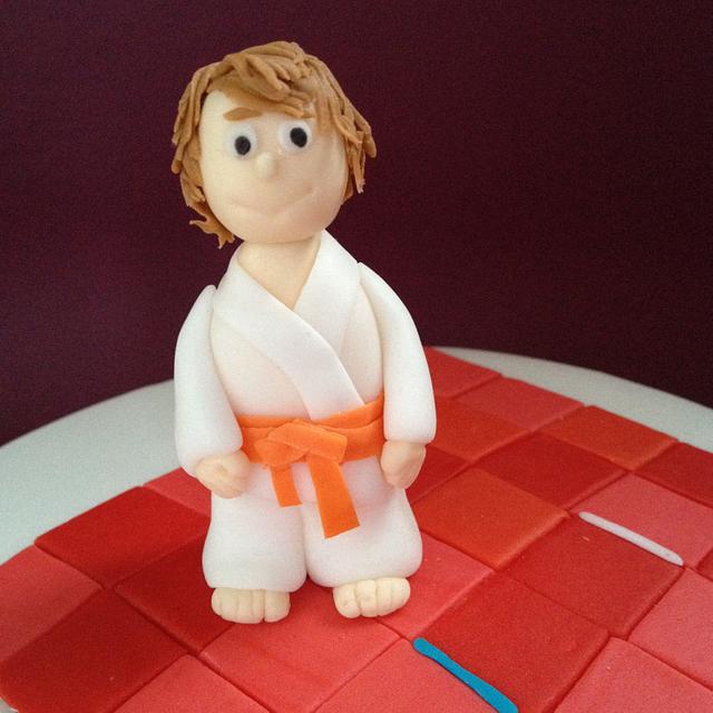 Judo cake Decorated Cake by Dasa CakesDecor