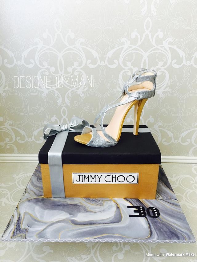 Jimmy Choo Shoe Cake Cake By Designed By Mani Cakesdecor 