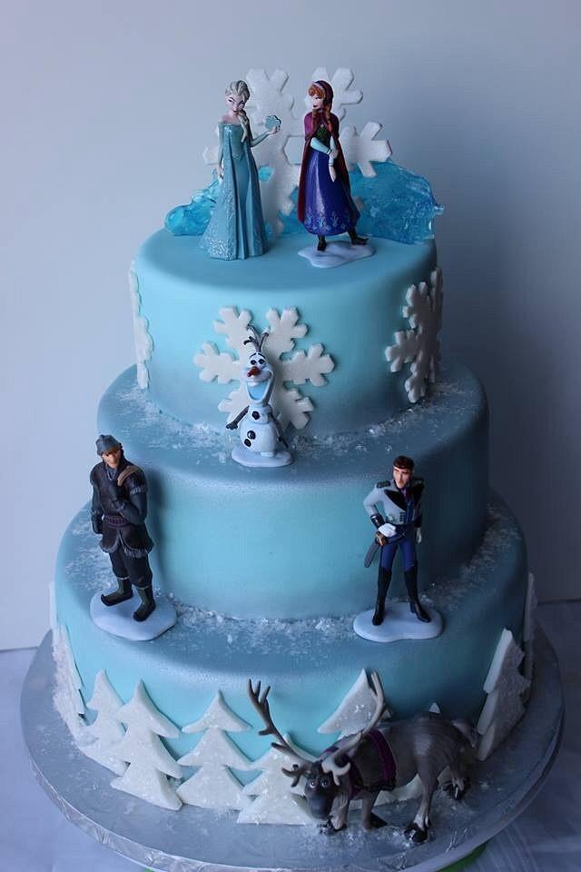 Frozen - Decorated Cake by Simplysweetcakes1 - CakesDecor