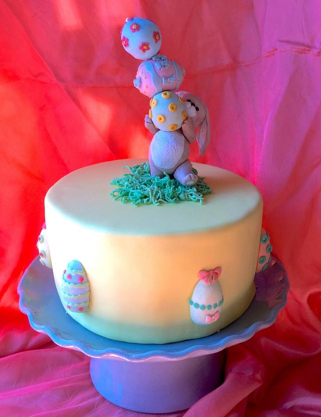 Family Easter Cake - Decorated Cake by Goreti - CakesDecor