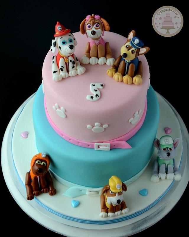 Woof Woof! Its Paw Patrol - Cake by Sugarpatch Cakes - CakesDecor