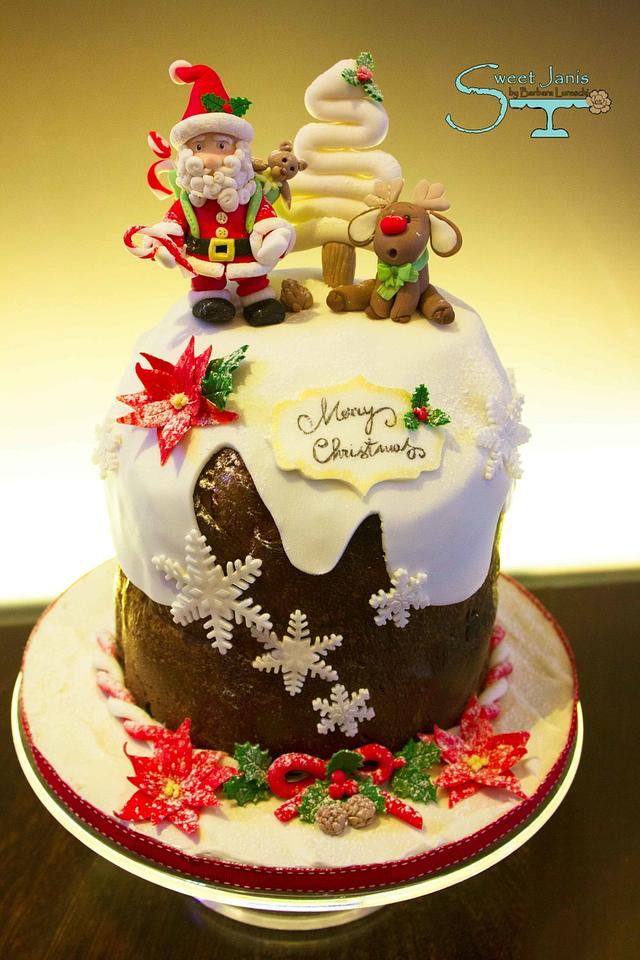 Happy Holidays - Decorated Cake by Sweet Janis - CakesDecor