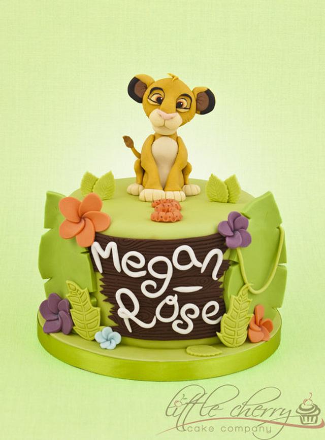 Lion King Cake - Decorated Cake by Little Cherry - CakesDecor