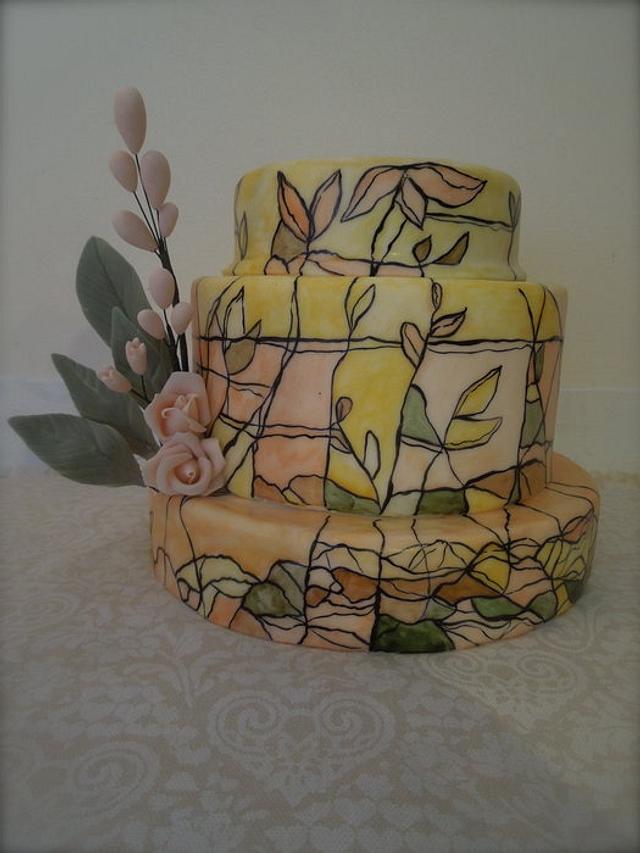 Watercolors Decorated Cake By Joy Cupcakes Ny Cakesdecor 2758