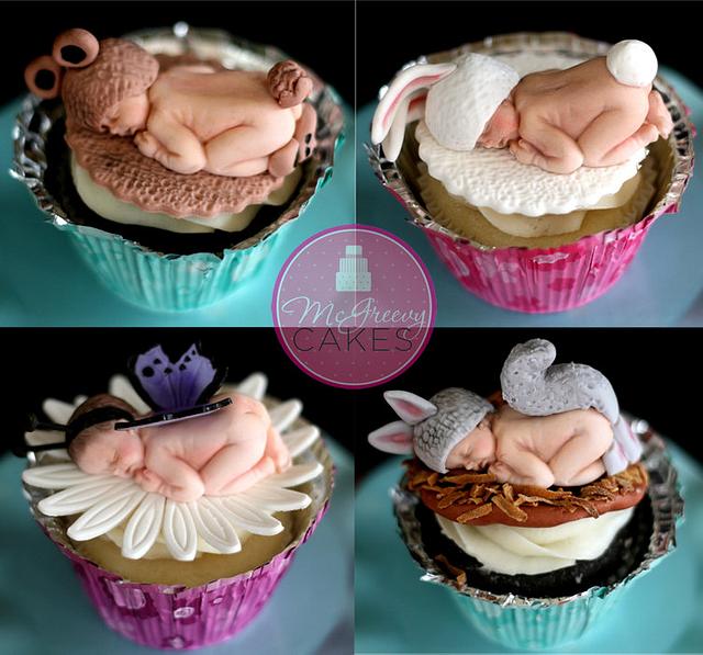 Anne Geddes Inspired Baby Toppers