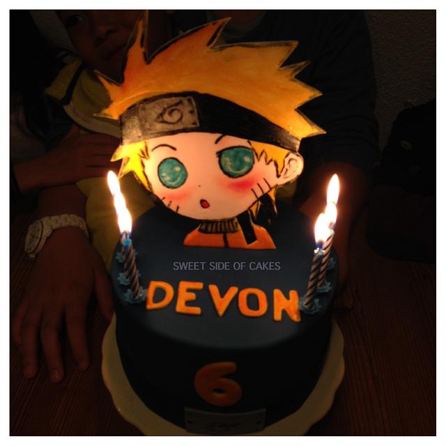 Naruto Anime Cake
