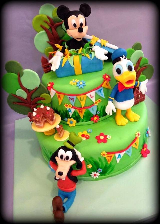 Pin on Mickey Mouse Cakes