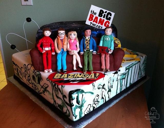 The Big Bang Theory Cake - Decorated Cake by - CakesDecor