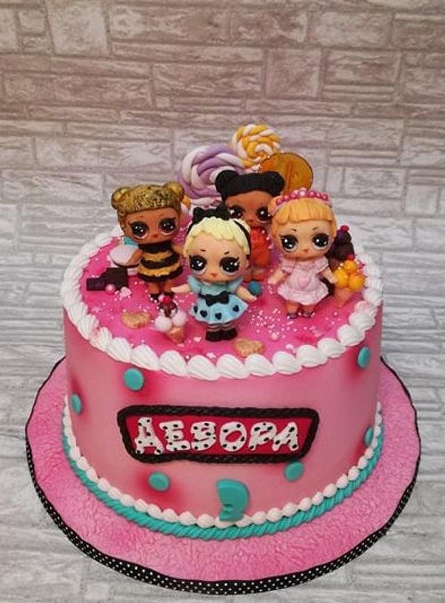 Lol Dolls Cake - Decorated Cake By Rositsa Lipovanska - Cakesdecor