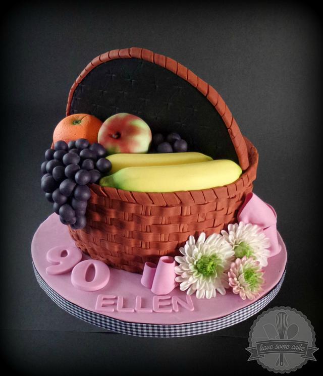 Fruit Basket - Cake by Have Some Cake - CakesDecor