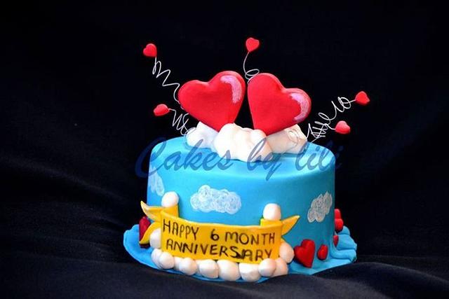 Six Months Anniversary Cake | Anniversary Cake | Yummy Cake