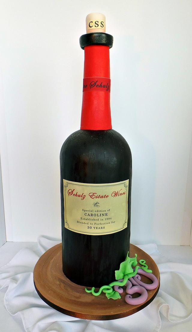 Amazon.com: Happy Birthday Cake Topper, Wine Bottle and Glass Acrylic Cake  Topper,Whisky and Wine Themed Birthday Party Decor : Grocery & Gourmet Food