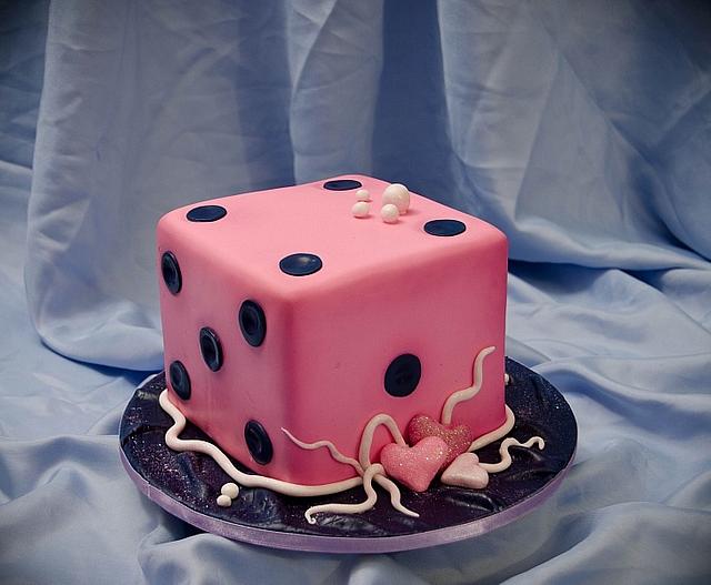 Dice cake Decorated Cake by Maria Schick CakesDecor