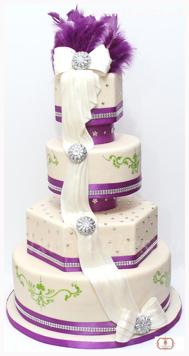 Wedding cake - Decorated Cake by Sobi Thiru - CakesDecor