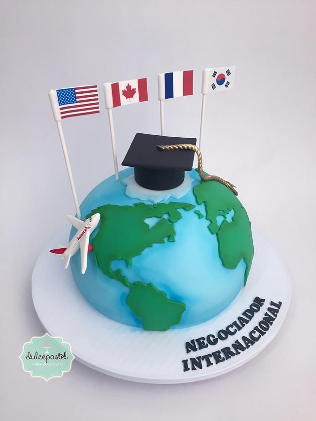 Torta Mundo - World Cake - Decorated Cake by - CakesDecor