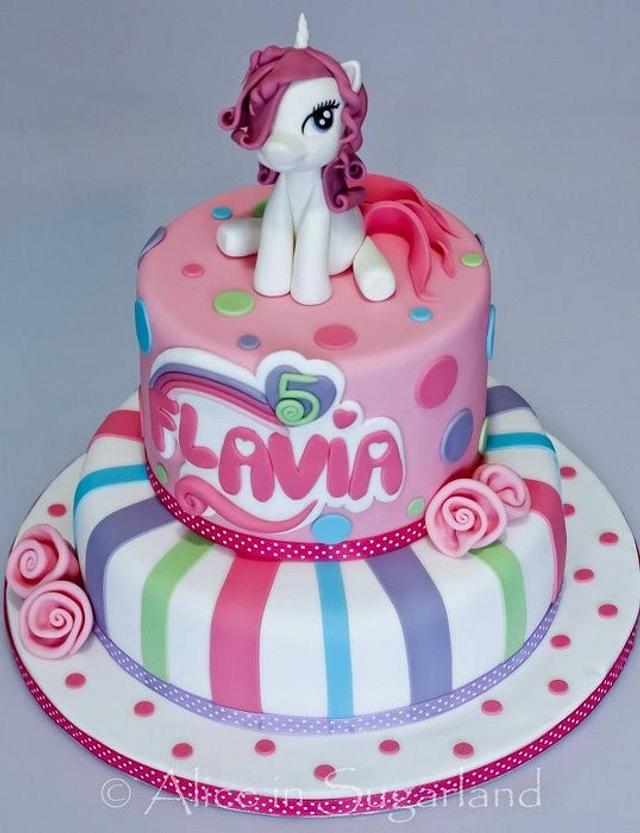 My little pony cake - Decorated Cake by Chicca D'Errico - CakesDecor