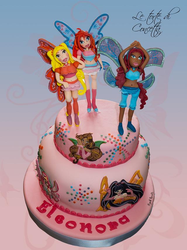 Winx cake Decorated Cake by Concetta Zingale CakesDecor