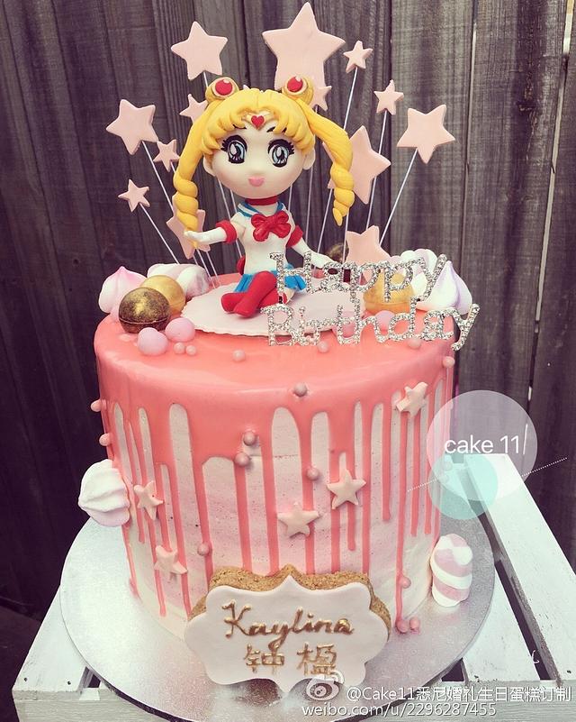 Sailor moon cake - Cake by Cake11 - CakesDecor