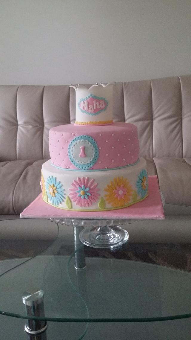 pastels - Decorated Cake by cakeartbysid - CakesDecor