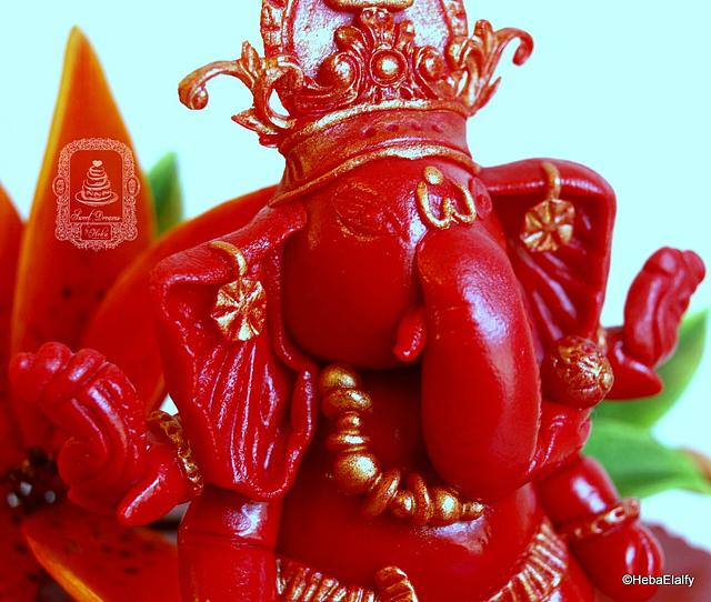 Lord Ganesh cake topper