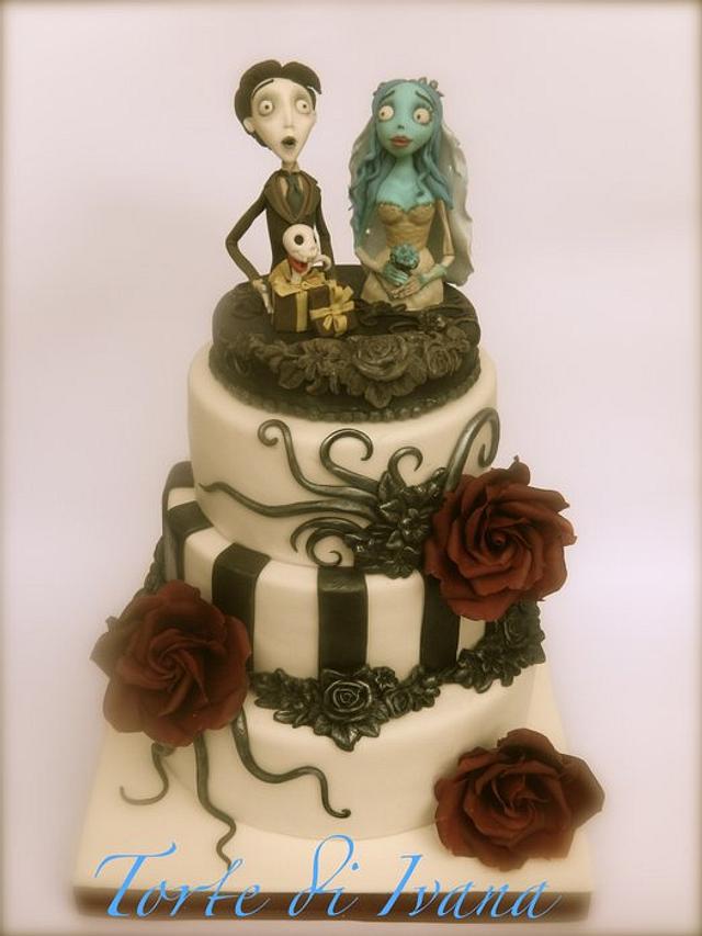 Corpse Bride - Decorated Cake by ivana guddo - CakesDecor