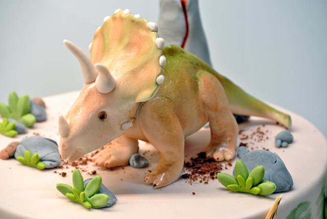 Triceratops - Cake By Klara Liba - Cakesdecor