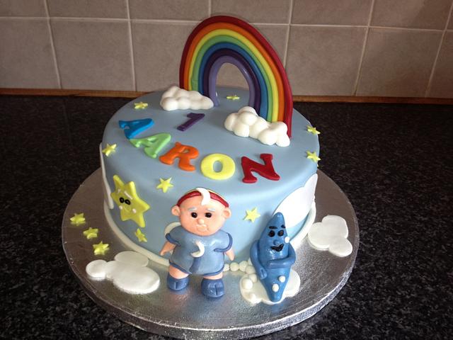 Cloud Babies Cake - Decorated Cake By Mandy - CakesDecor