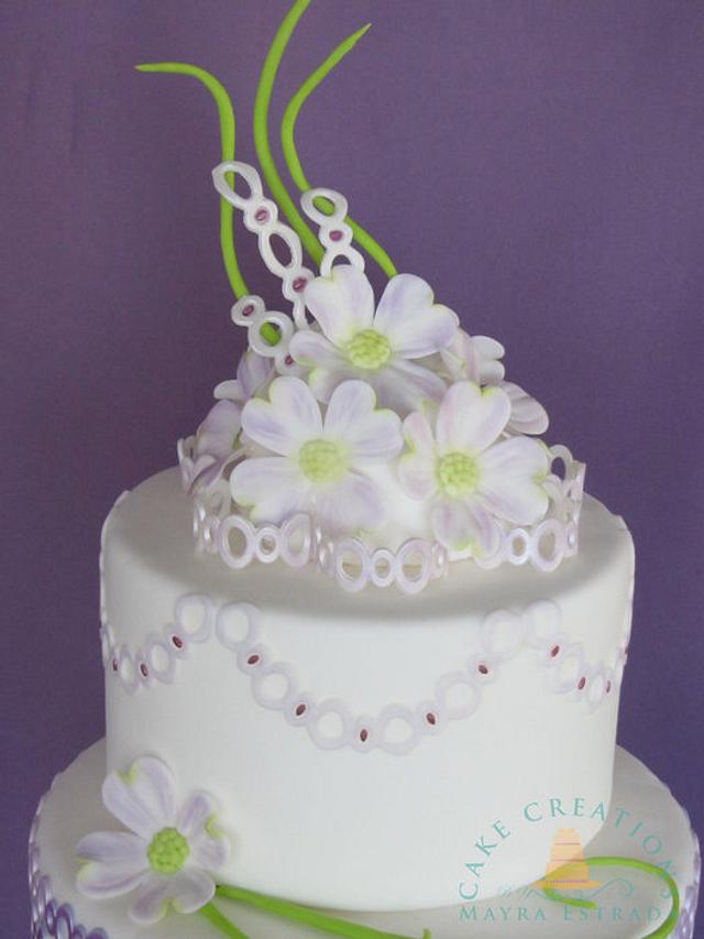 Loving My Purples - Cake by Cake Creations by ME - Mayra - CakesDecor