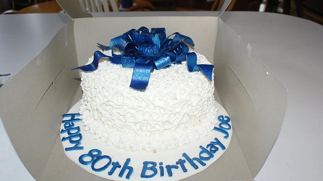 80th Birthday cake - Cake by Laurie - CakesDecor