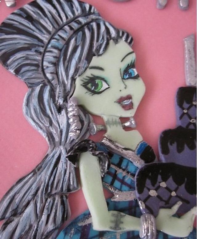 Monster High - Frankie goes to the party. - Cake by - CakesDecor