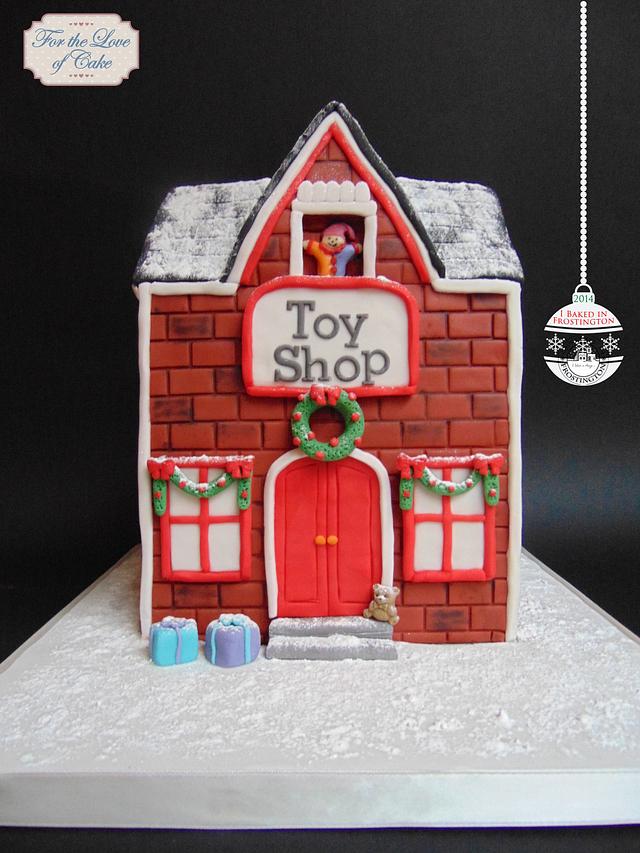 Toy shop - Christmas in Frostington - Cake by For the - CakesDecor