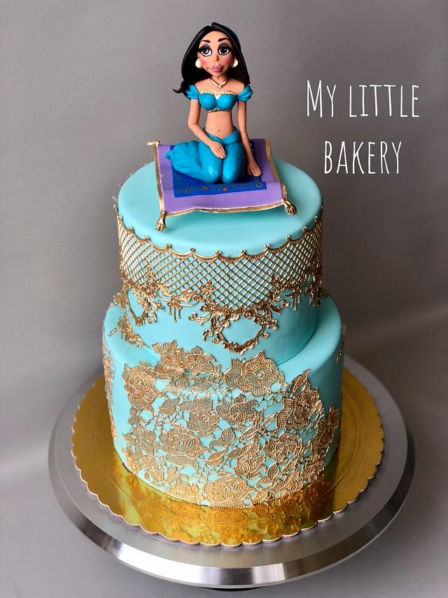 Princess Jasmine Decorated Cake By Sandra Draskovic Cakesdecor 