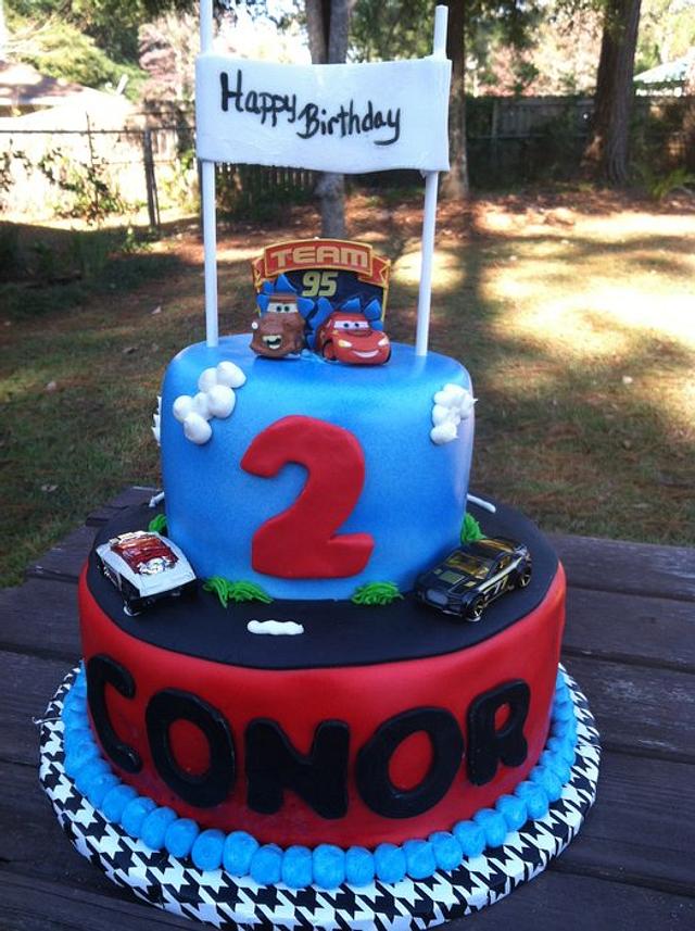 Car Birthday Cake - cake by KerriChelle - CakesDecor