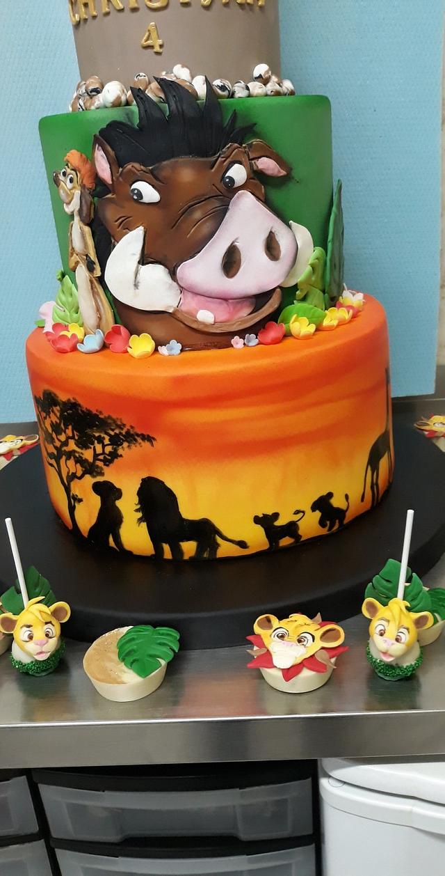 Simba Cake Cake By Kumiko Murakami Cakesdecor 9863