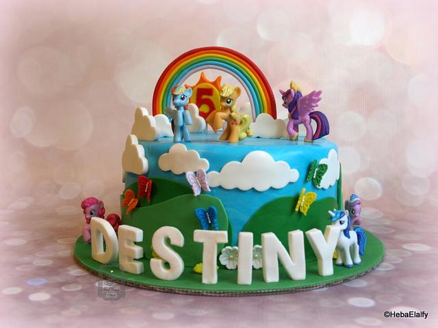 My Little Pony Birthday Cake By Sweet Dreams By Heba Cakesdecor