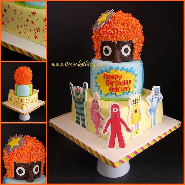 Yo Gabba Gabba Cake! - Decorated Cake By It's A Cake - CakesDecor