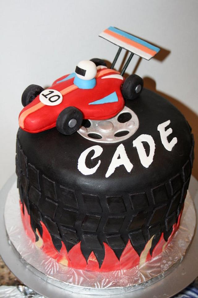 The Bake-Off Flunkie: Race Track Cake