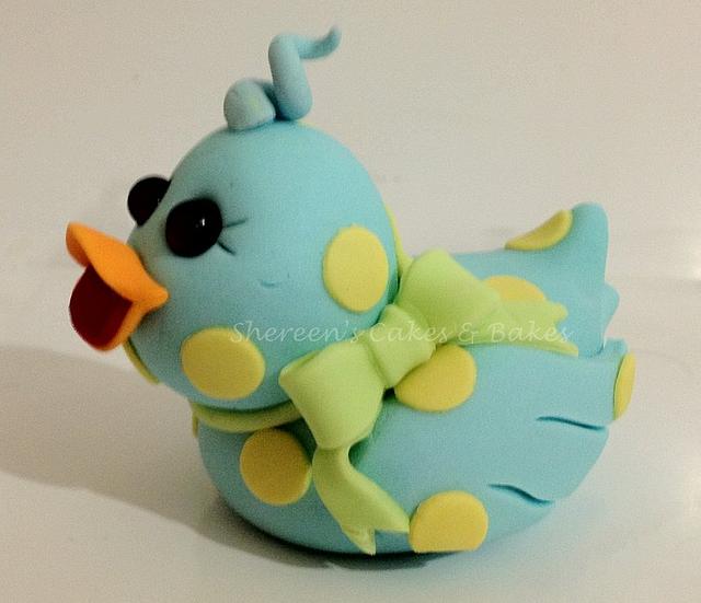 Duck Baby Shower Cake - Cake by Shereen - CakesDecor