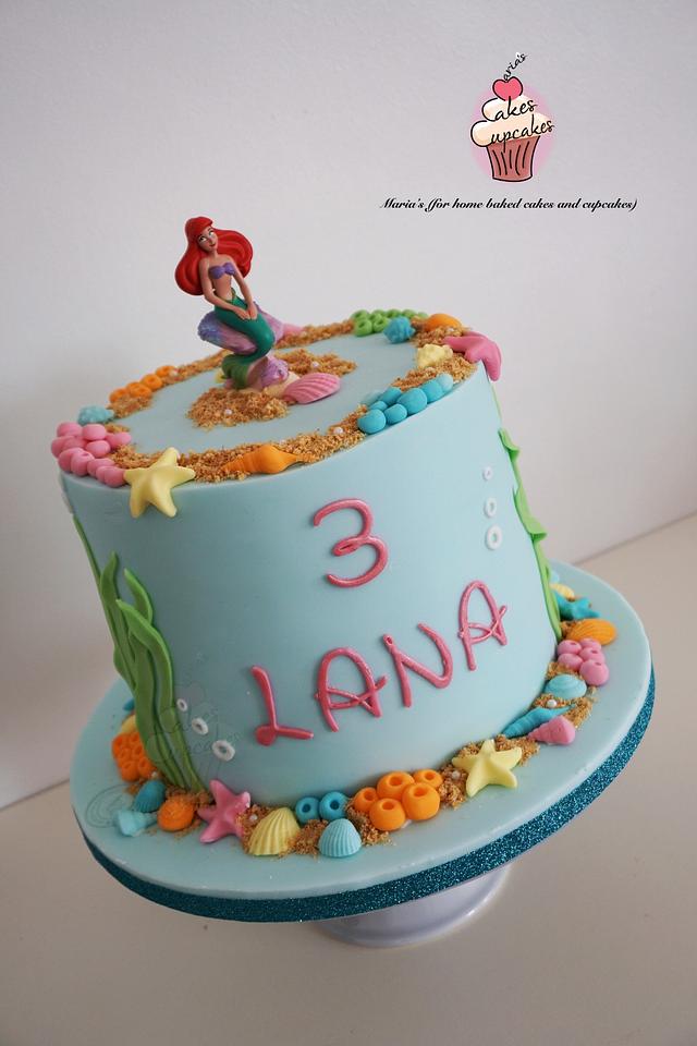 Little Mermaid Birthday Cake | The Hungry Housewife