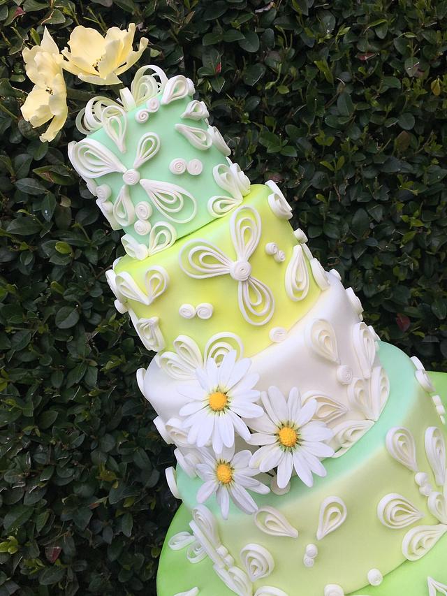 Spring in bloom Cake by Piro Maria Cristina CakesDecor