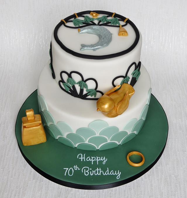 Glasgow Cake cake by Pam CakesDecor