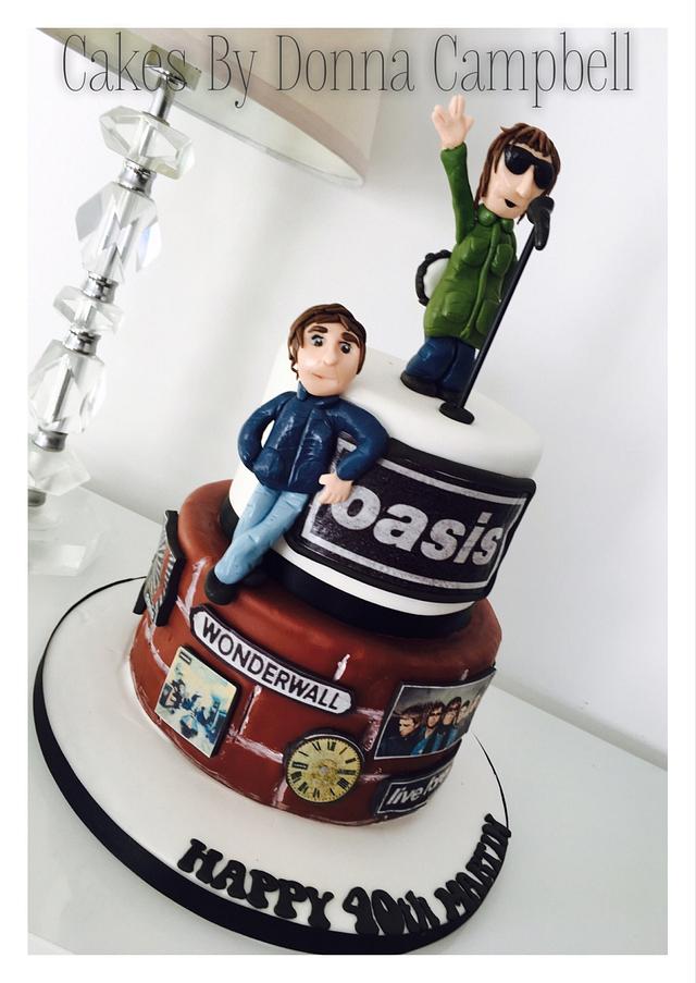 Oasis Definitely Maybe Cover Recreated as a Cake | The Worley Gig