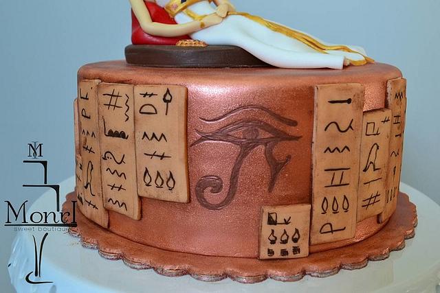 Cleopatra Cake - Decorated Cake by Mina Avramova - CakesDecor