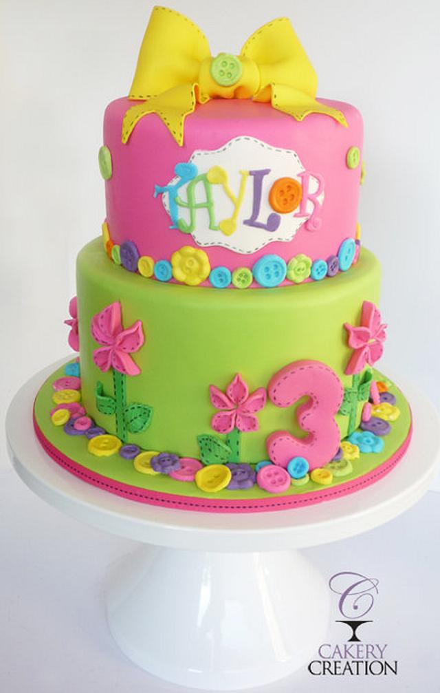 Lalaloopsy inspired cake - Decorated Cake by Cakery - CakesDecor