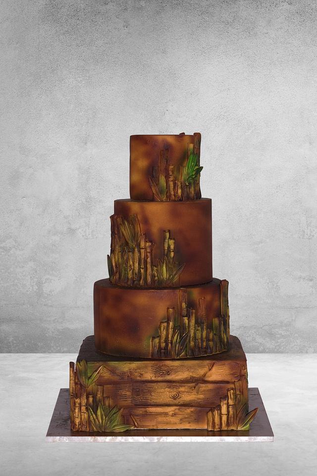 The Wooden Glory Cake By Seema Bagaria CakesDecor