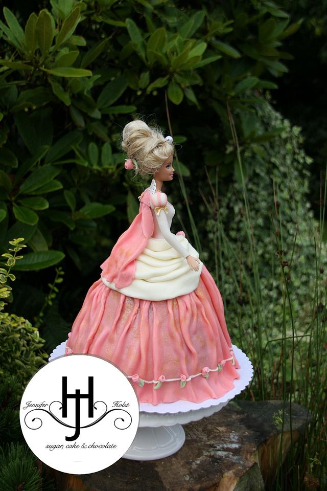 Barbie Cake Cake By Jennifer Holst • Sugar Cake And Cakesdecor 