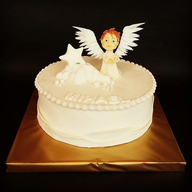 Angel cake - Decorated Cake by Marija - CakesDecor